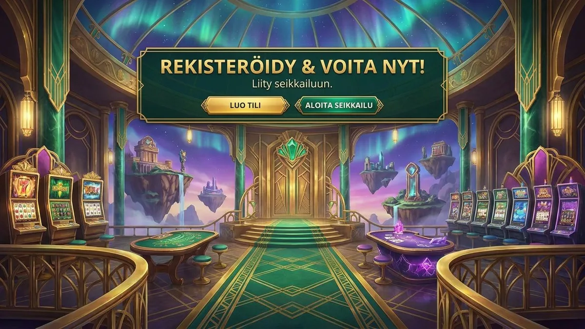 Rekisteröidy bonuksen kanssa